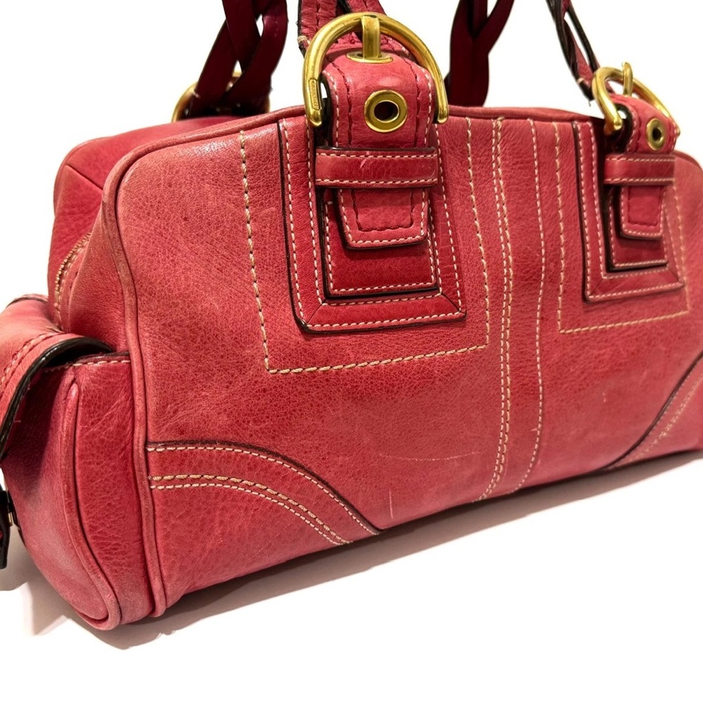 Coach Raspberry Pink Mia Satchel - Picture 10 of 13